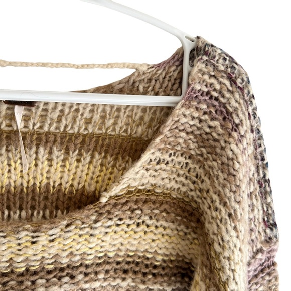 Free People XS Limbo Knit Crop Stripe Sweater - Picture 5 of 13